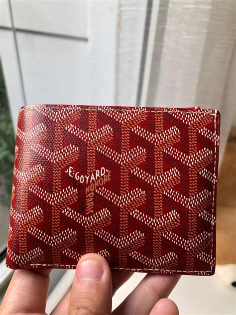 goyard wallet paris review|Goyard men's wallet price.